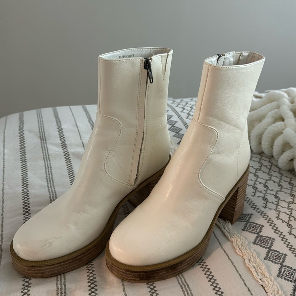 White booties